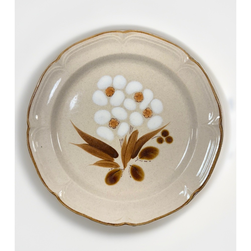 Hearthside The Classics Hand Painted Stoneware Castlewood 10.5" Dinner Set of 4